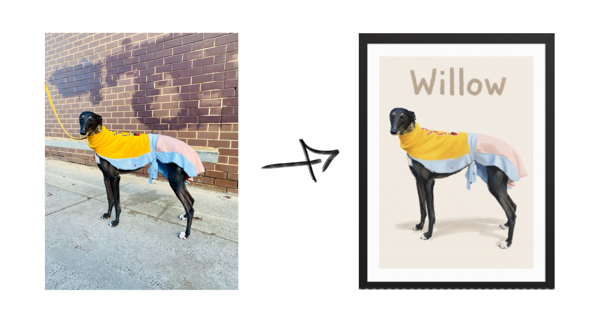 Transform your pet photo into art